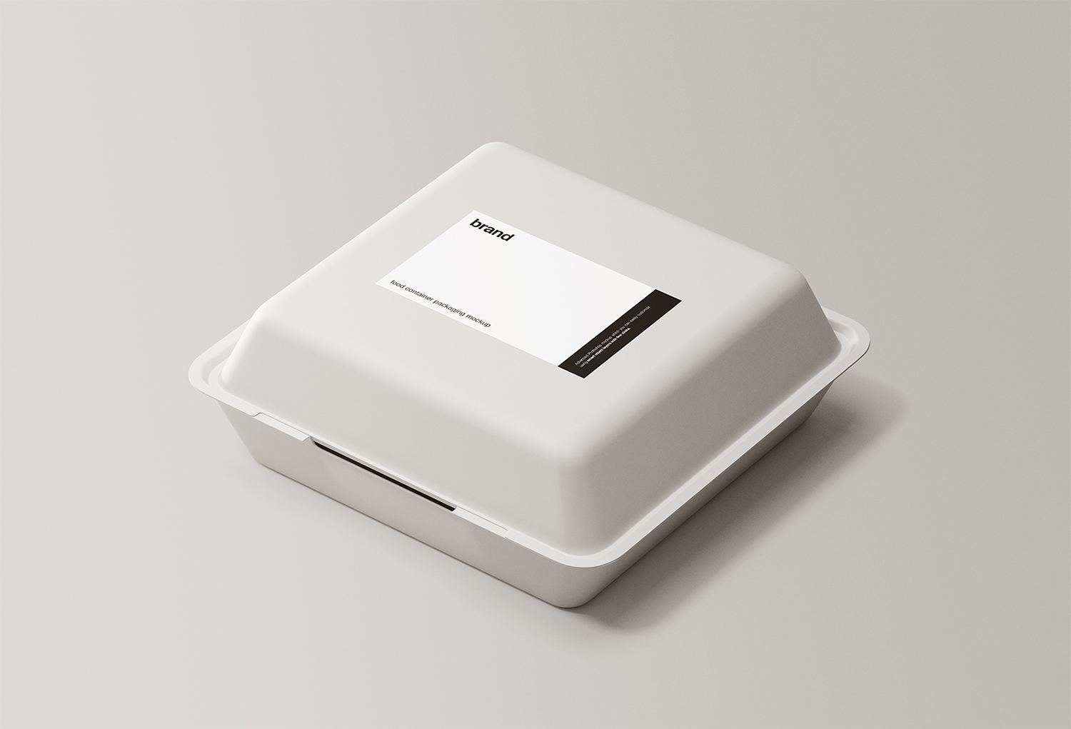 Food Packaging Container Free Mockup Free Mockup World