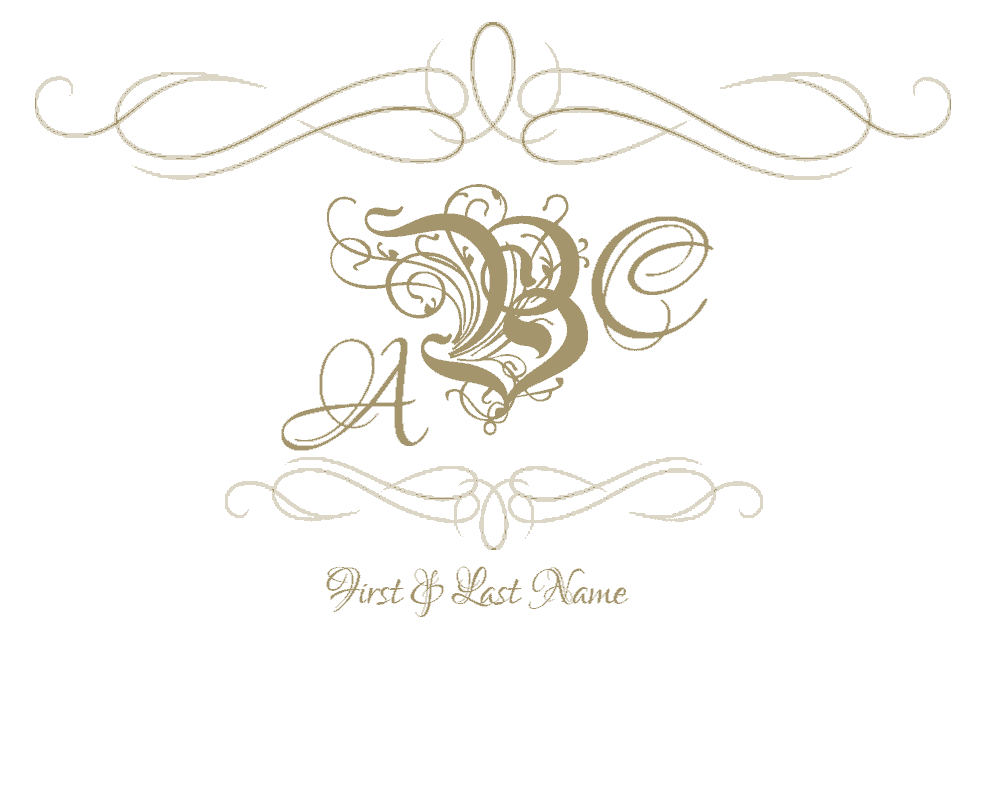 Free Custom Wedding Monogram