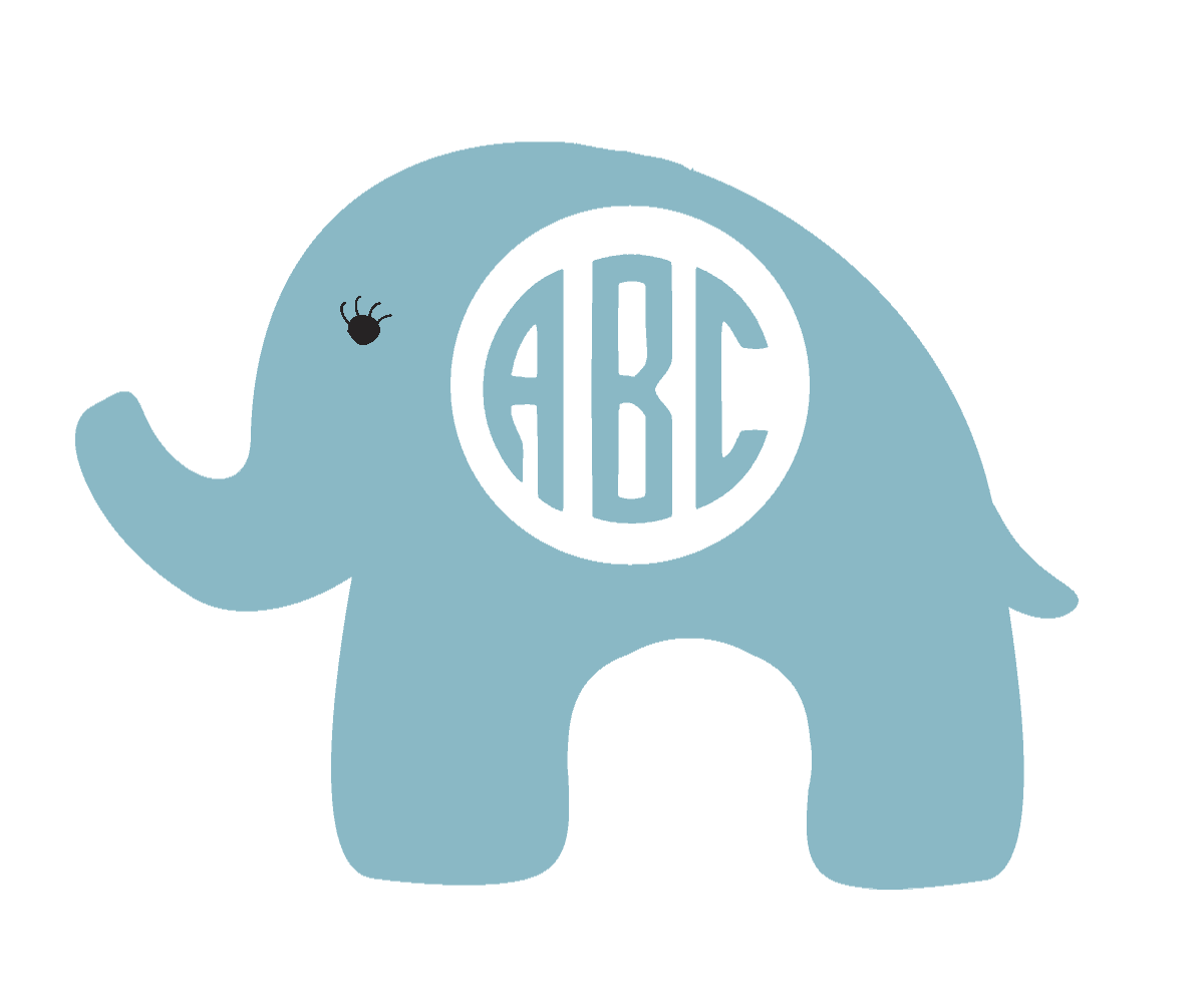 Free Elephant Monogram Create Online & Download Instantly