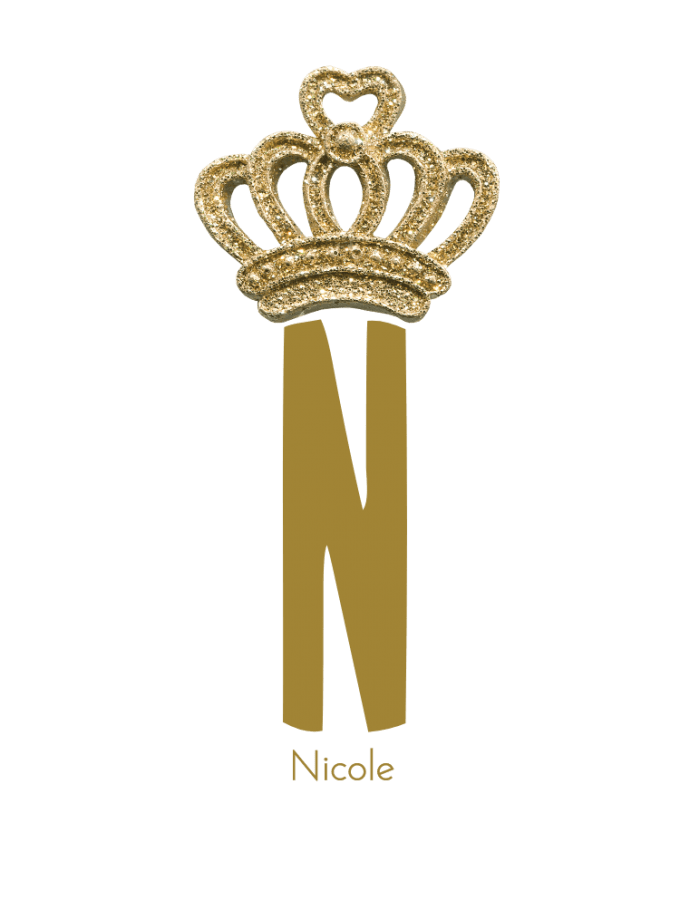 Letter N Monogram Customize Online Instant Download