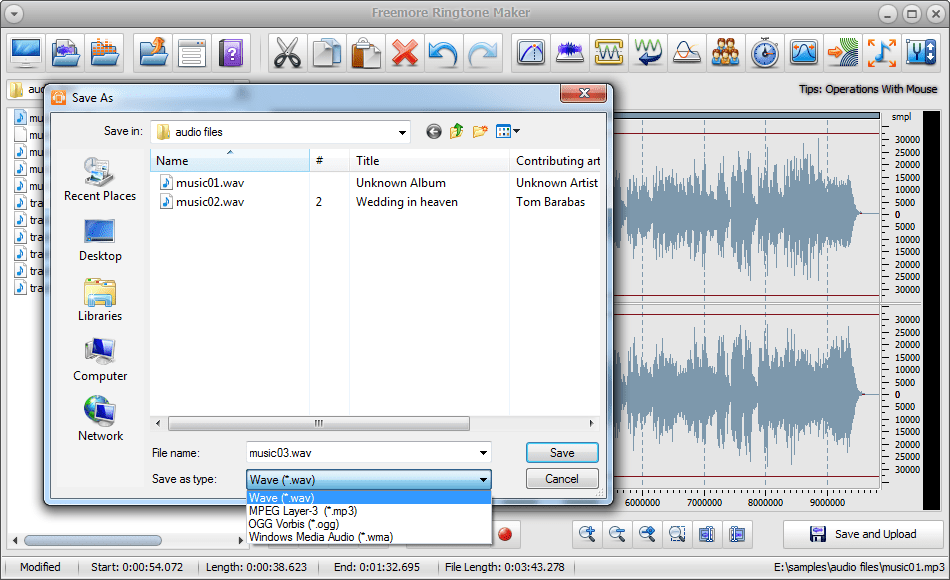 FreeMoreSoft Freemore Ringtone Maker Make Ringtone for Free!