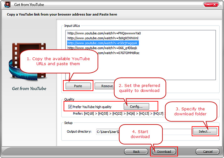 Free MP3 Editor Platinum User Guide YouTube Downloader & Converter