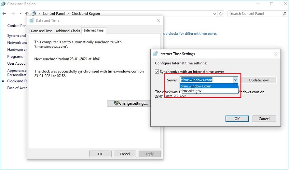How to Fix Windows 10 Time Wrong Windows 10 Time Sync