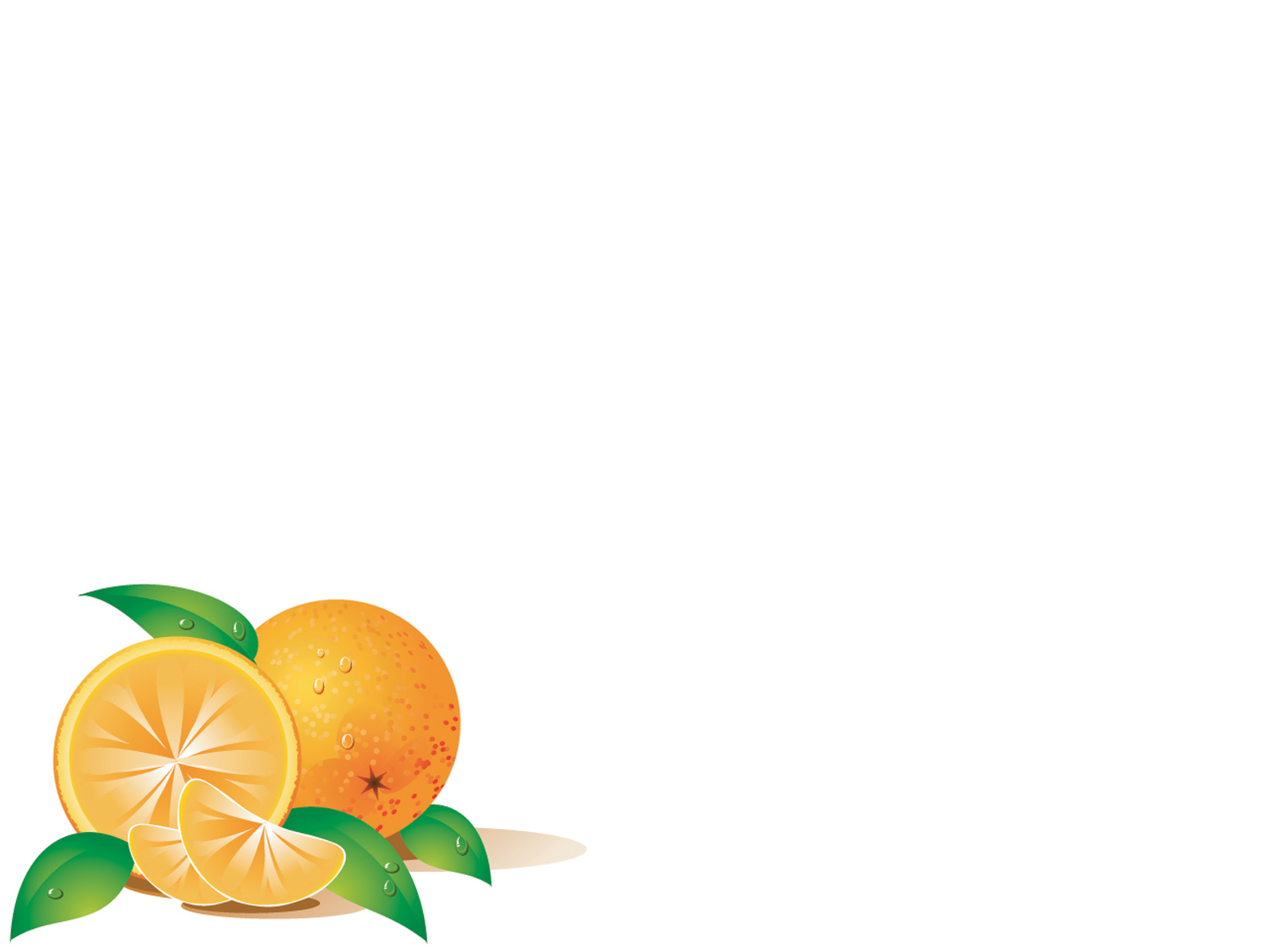 Fruits orange vector PPT Backgrounds, Fruits orange vector ppt photos
