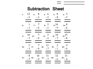 More Free Education Worksheets