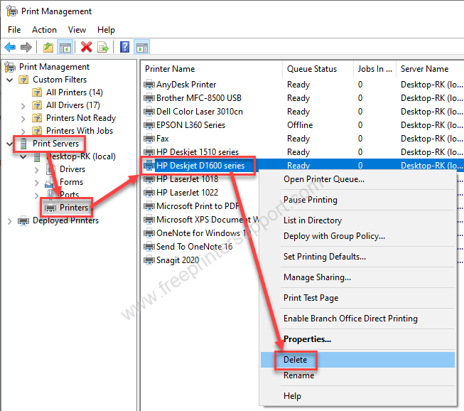 How to Uninstall / Remove Printer Driver Completely from Windows