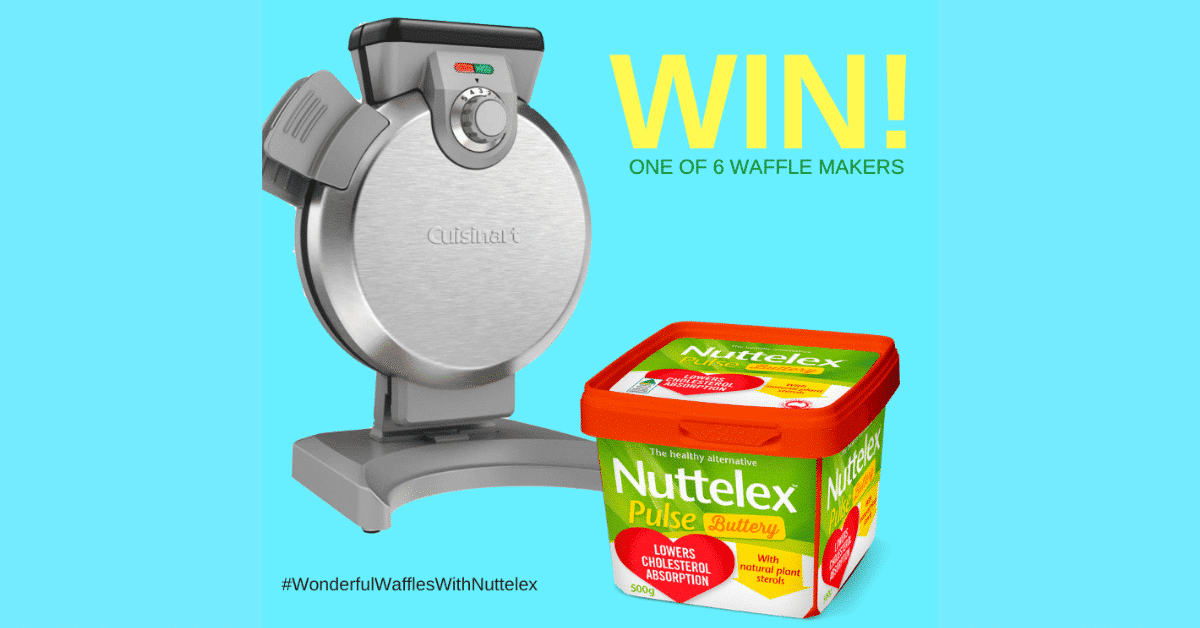 Six FREE Slimline Vertical Waffle Makers From Nuttelex To Be WON • Free