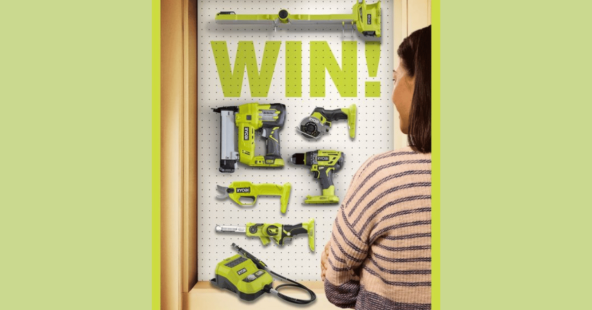Win 1000 of RYOBI Tools & 200 Bunnings Gift Card Free Samples Australia