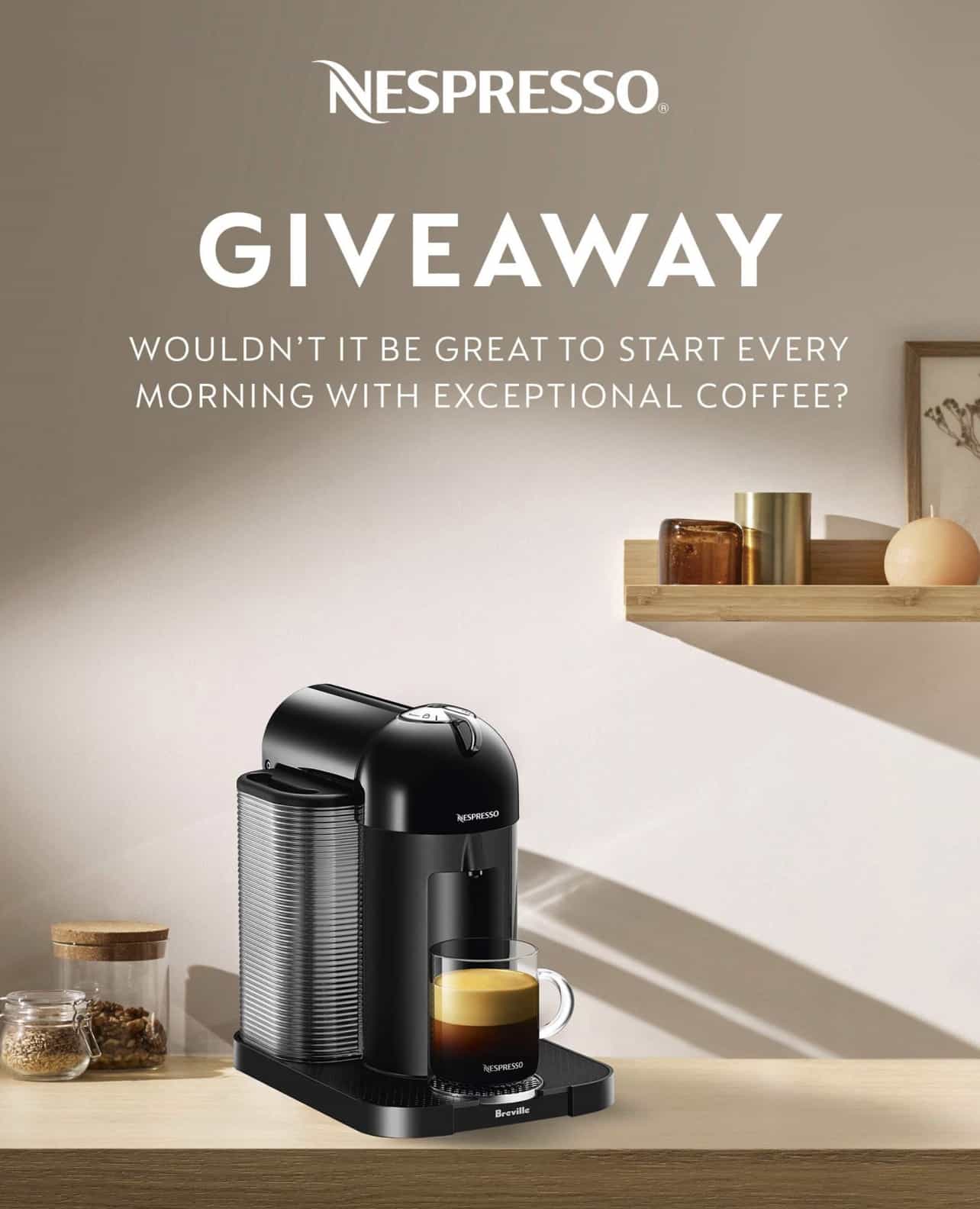 Win A Nespresso Coffee Machine • Free Samples Australia