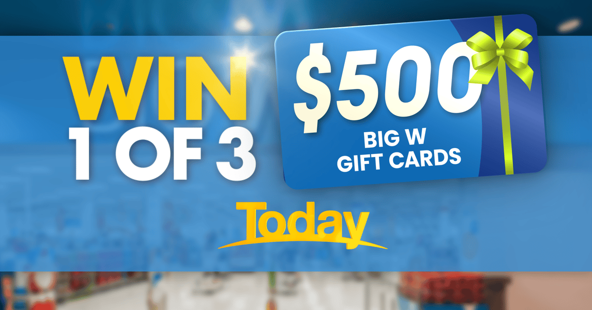 Win 1 Of 3x 500 BIG W Gift Cards • Free Samples Australia