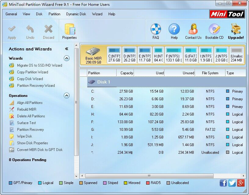 Minitool partition wizard 10 free download acafolio