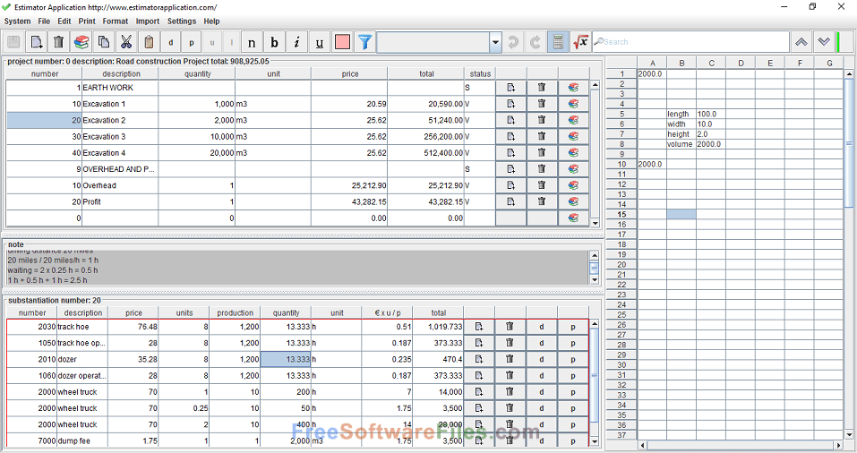 Estimator 1.99.26.57 Free Download