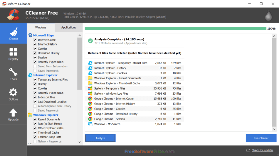 Files download Ccleaner free download for pc