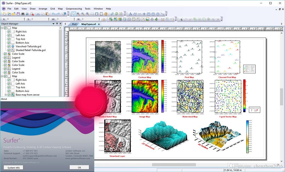 Golden Software Surfer 16.6 Free Download