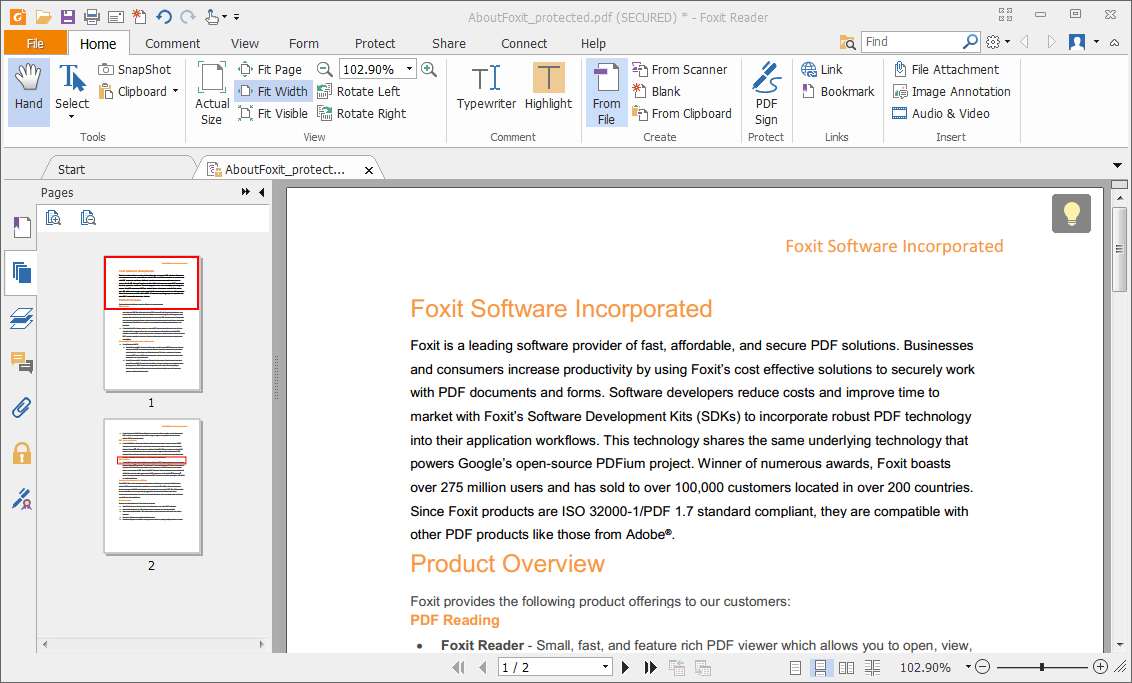 Foxit PhantomPDF Business 9.7 Free Download