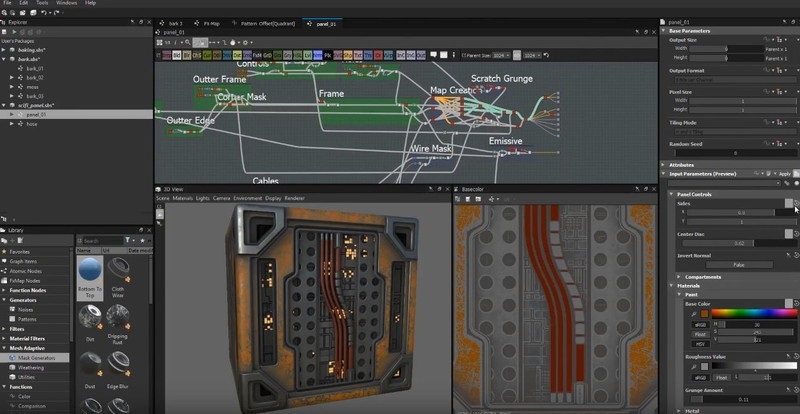 Allegorithmic Substance Designer 2019.3 Free Download