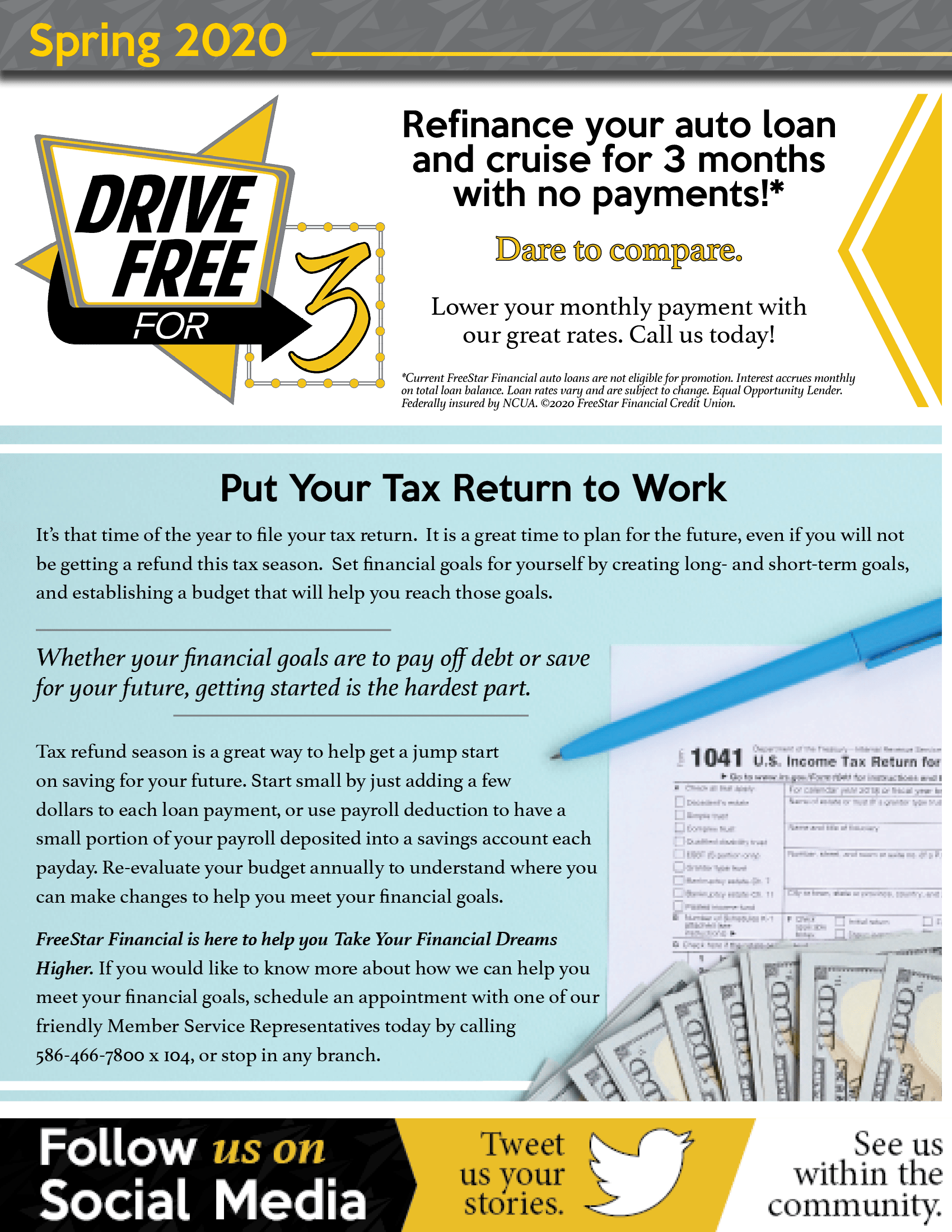 Newsletter FreeStar Financial Credit Union