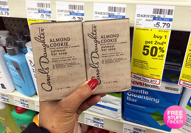 Carol's Daughter Oatmeal Bar Soaps, Just 1.34 at CVS Regularly 5.79