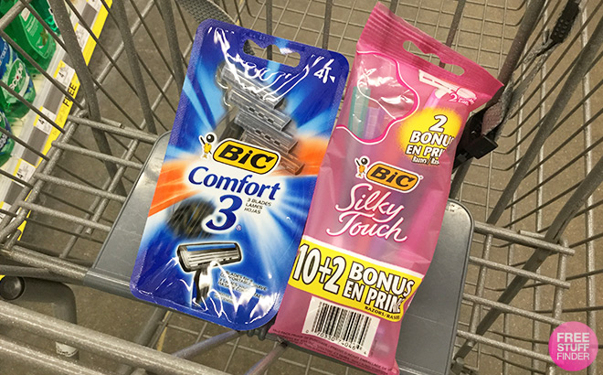 BIC Comfort3 Disposable Razors ONLY 44¢ at Walgreens (Regularly 4.59)