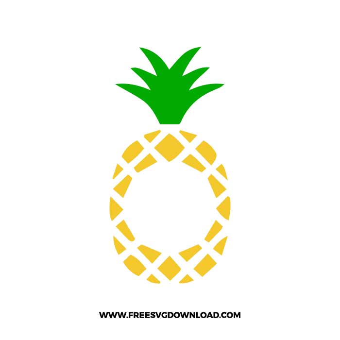 Pineapple Tie Dye Png Pineapple SVG Silhouette File