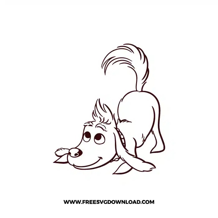 Grinch And Max Coloring Pages