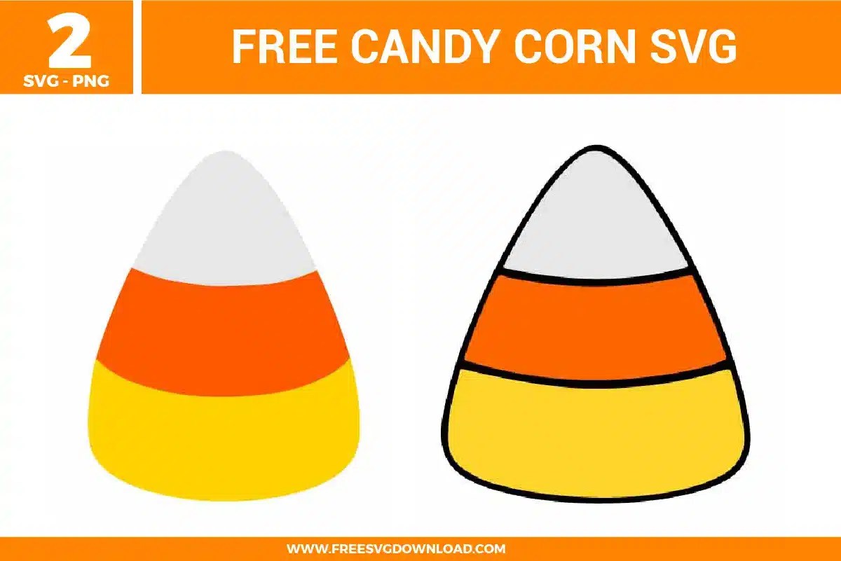 Candy Corn Free SVG Files Free SVG Download