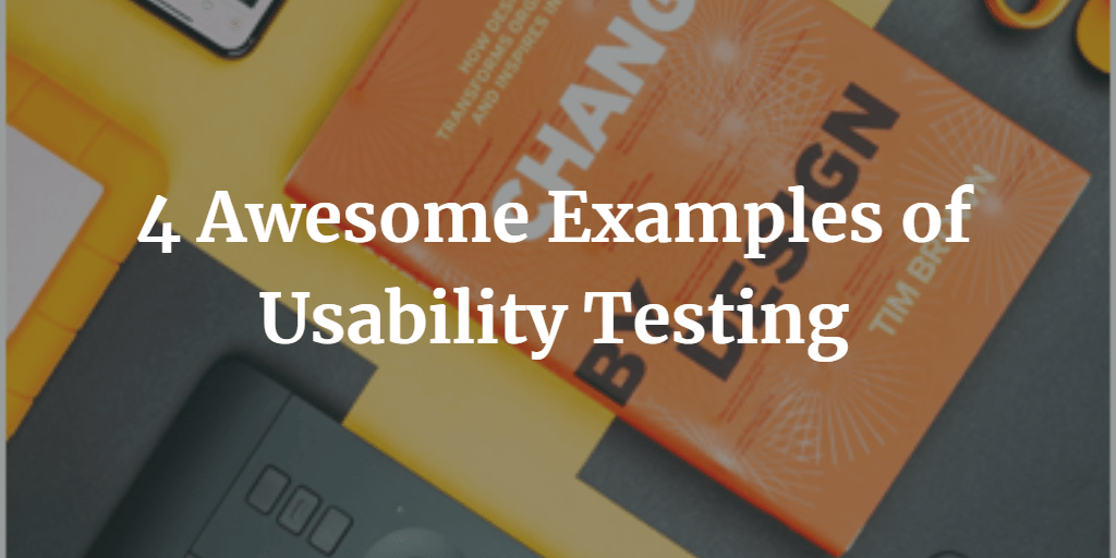 4 Awesome Examples of Usability Testing Free Templates Online