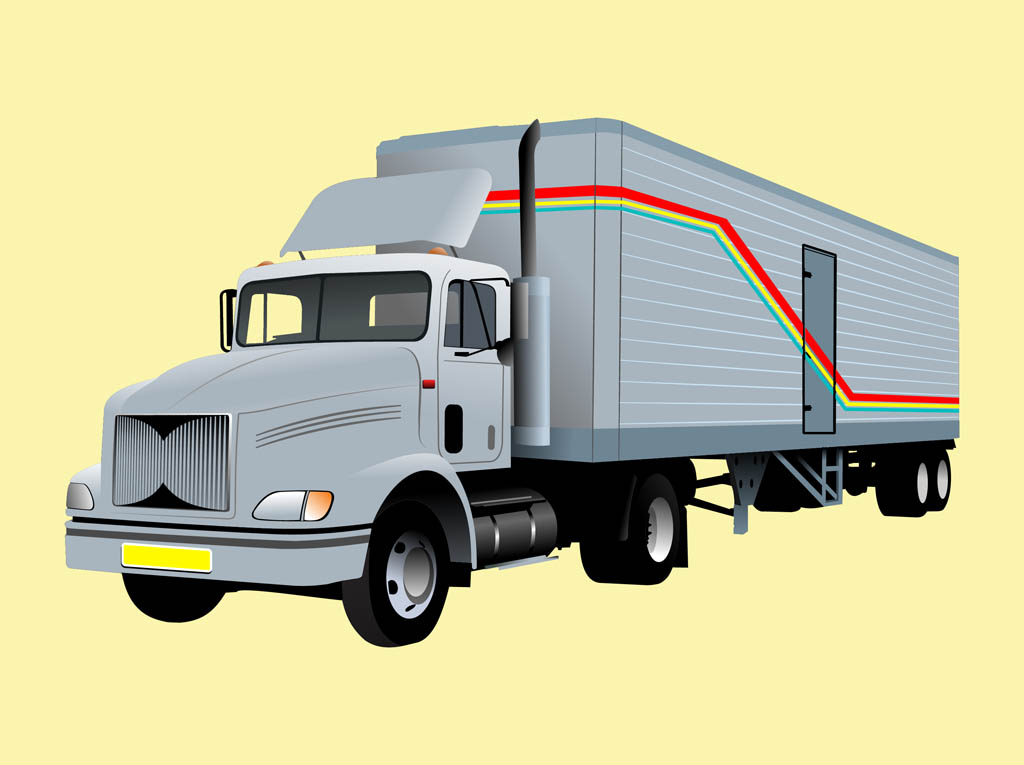 Vector Truck Vector Art & Graphics