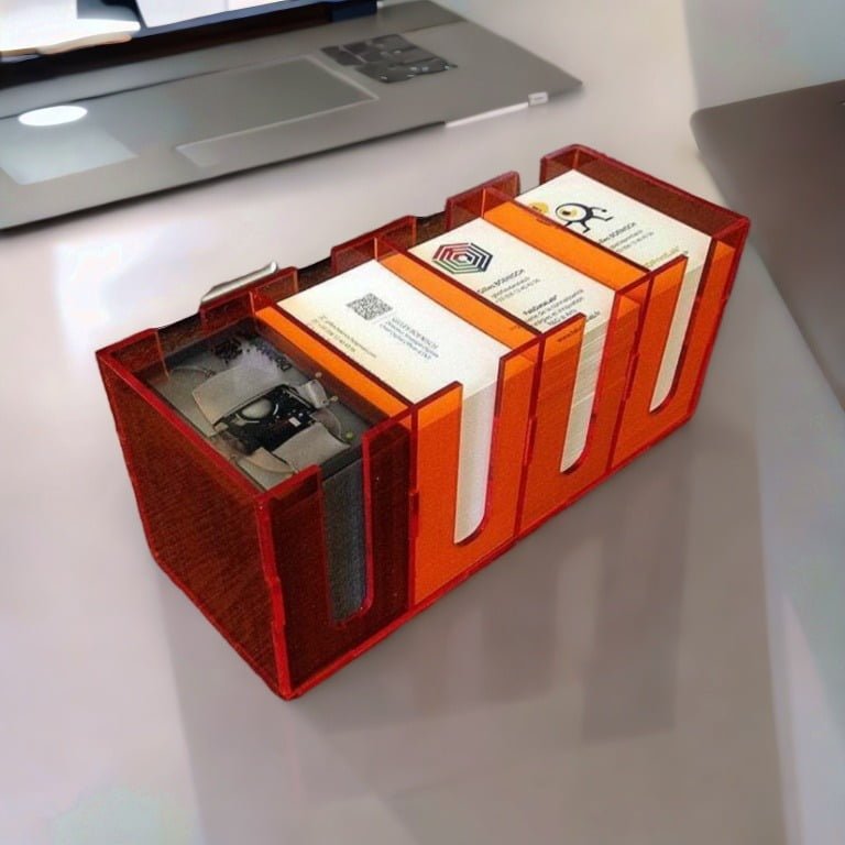 Laser Cut Card Holder DXF Files For Free Free Vector