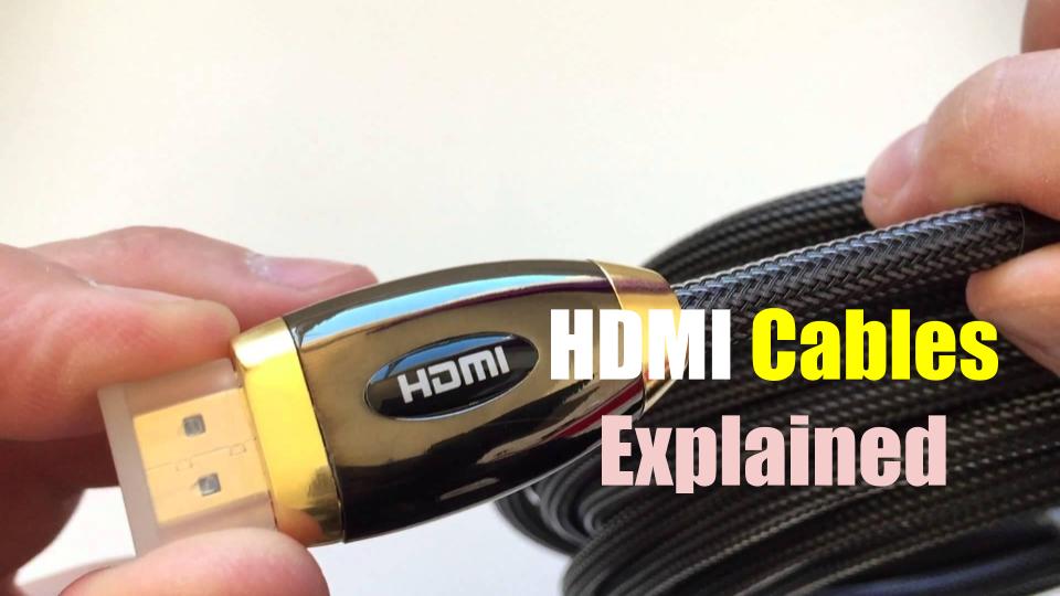 HDMI Cables Explained How many types of HDMI connectors are there?