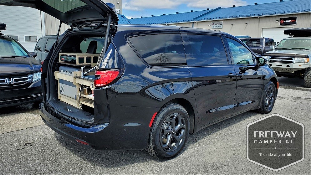 Chrysler Pacifica Camper conversion Kit Freeway Camper Kit