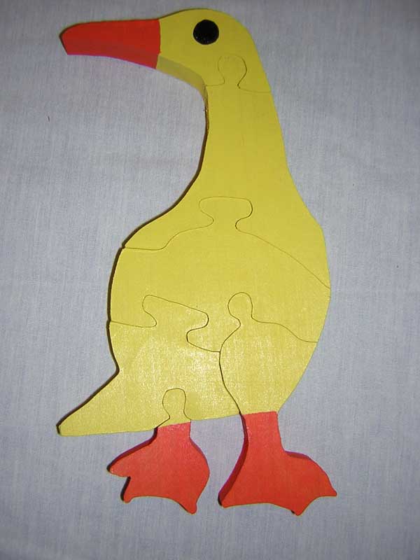 Preschool Puzzles Free Duck Wood Puzzle Plans
