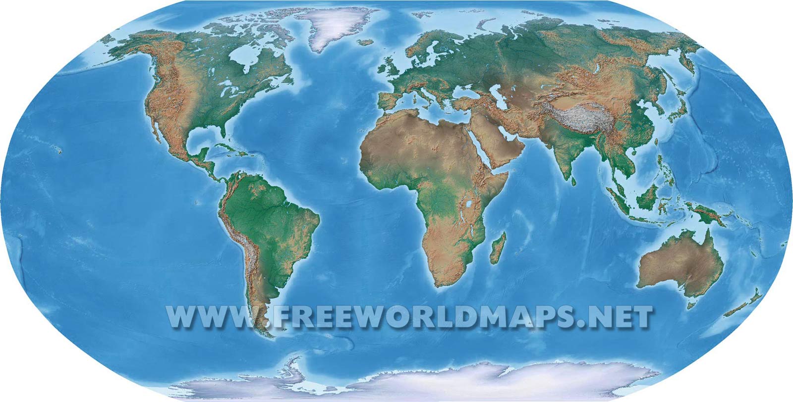 The Best World Map Showing Physical Features Ideas