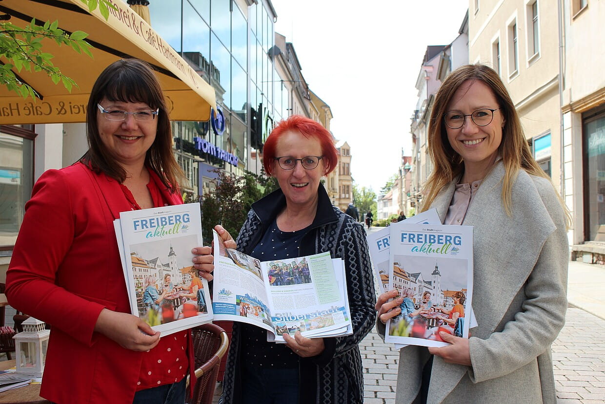 Neue Ausgabe von "Freiberg aktuell" mit Special zum Wirtschaftsstandort
