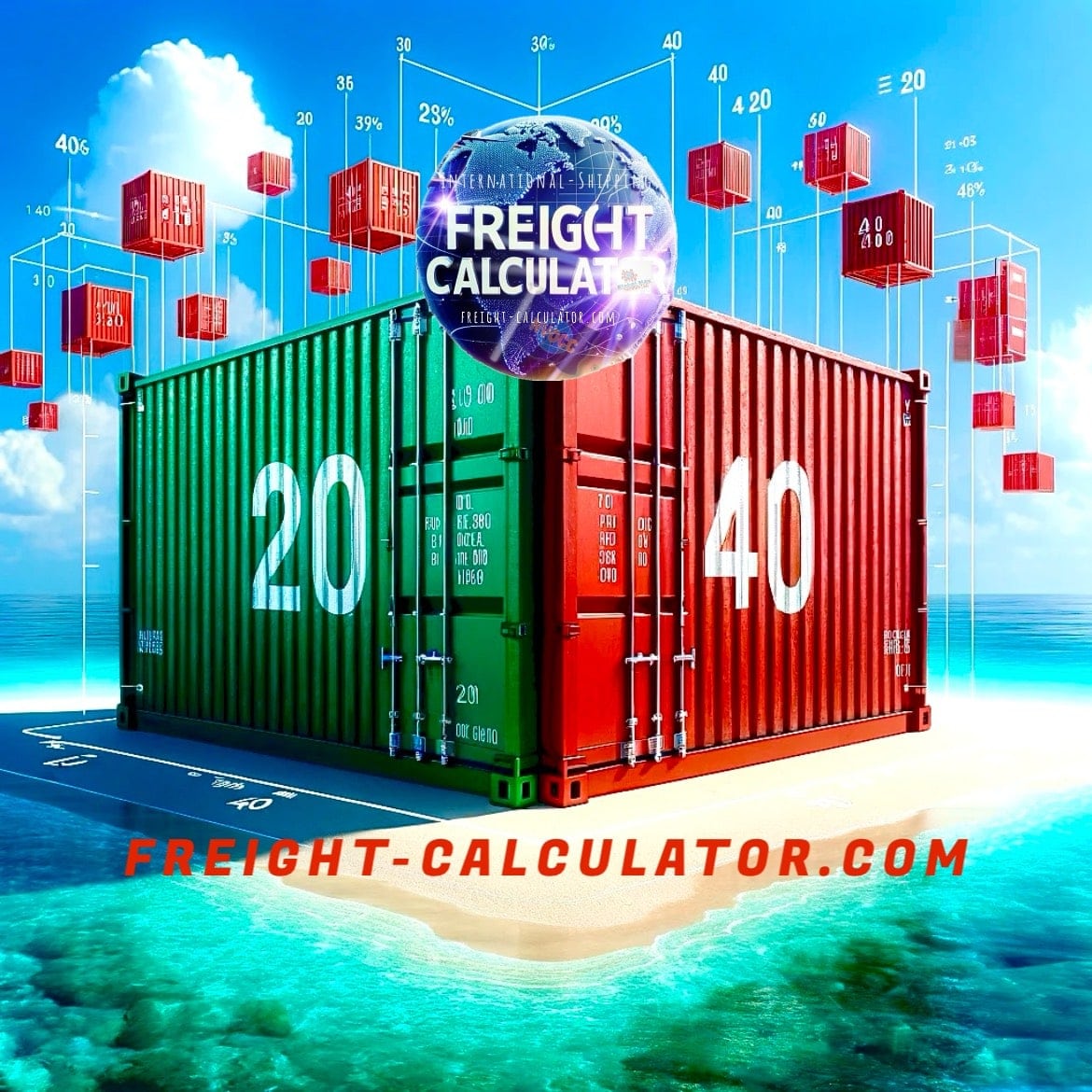 Shipping Container Ship Rate Calculator 20/40 Quote