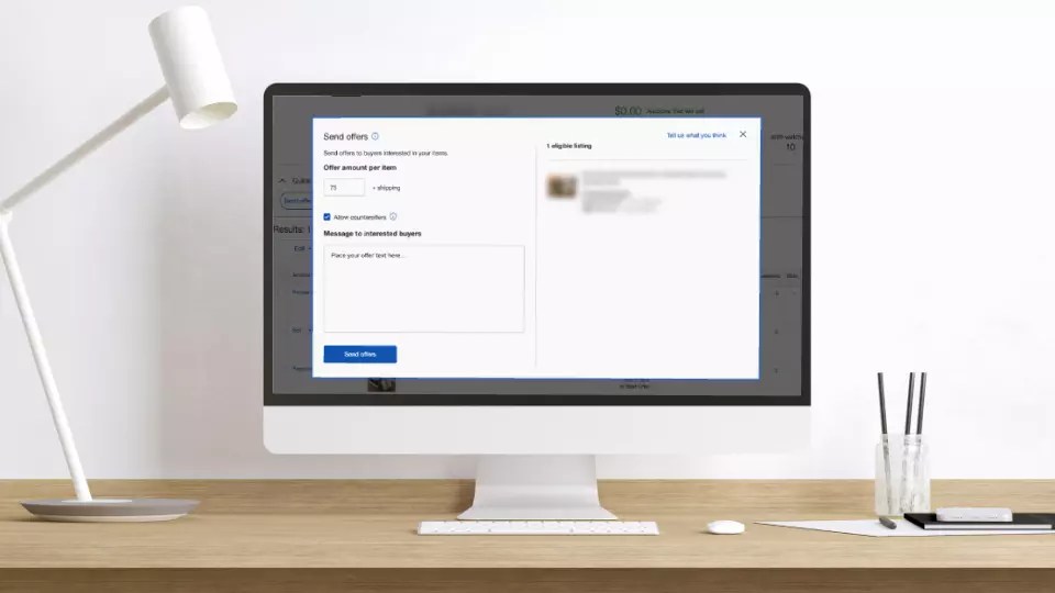 How to Send an Offer to a Buyer on eBay Freight Course