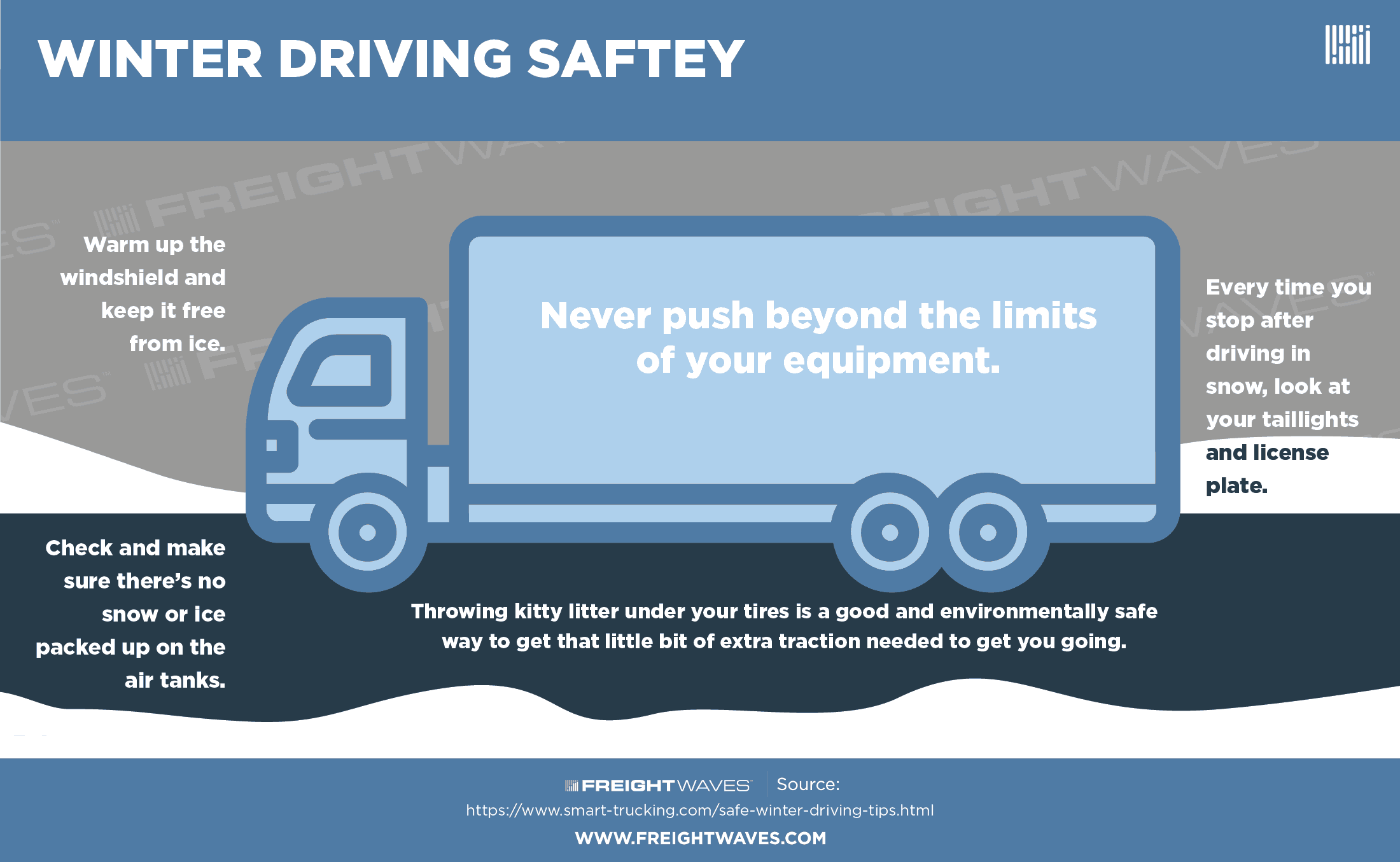 Winter Driving Safety FreightWaves