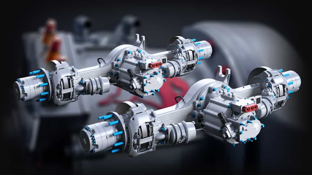 Meritor readies integrated electric powertrain for heavyduty trucks