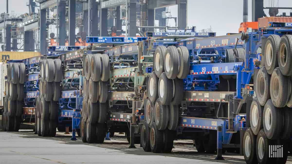 Southeast ports and carriers agree to upgrade chassis pool FreightWaves
