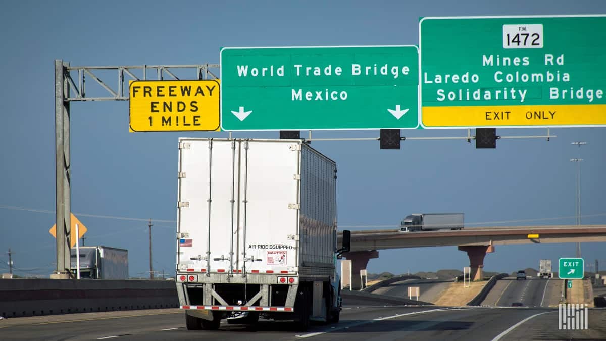 What spurred construction of Laredo's World Trade Bridge? FreightWaves