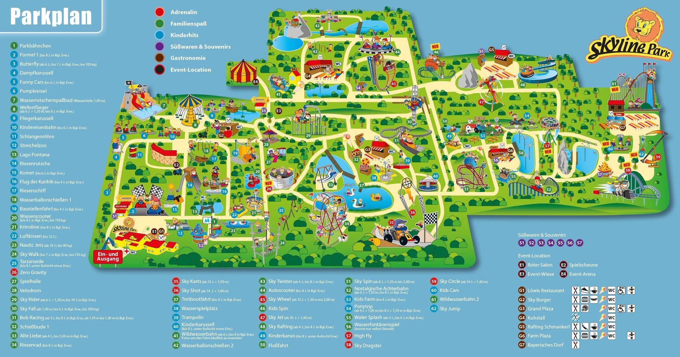 Allgäu Skyline Park · Freizeitparkinfos Freizeitparkinfos