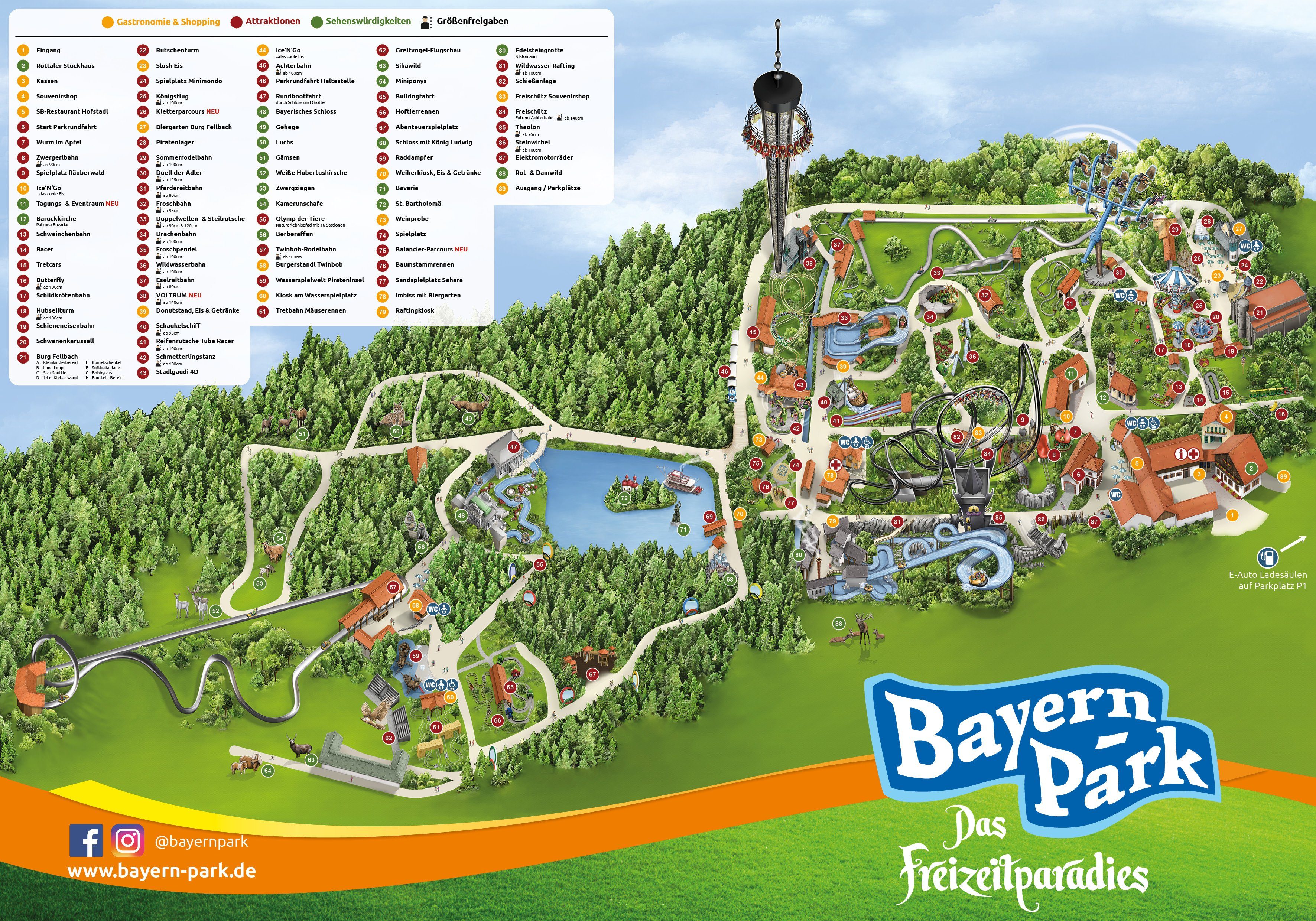 Bayern Park Freizeitparkinfos Freizeitparkinfos