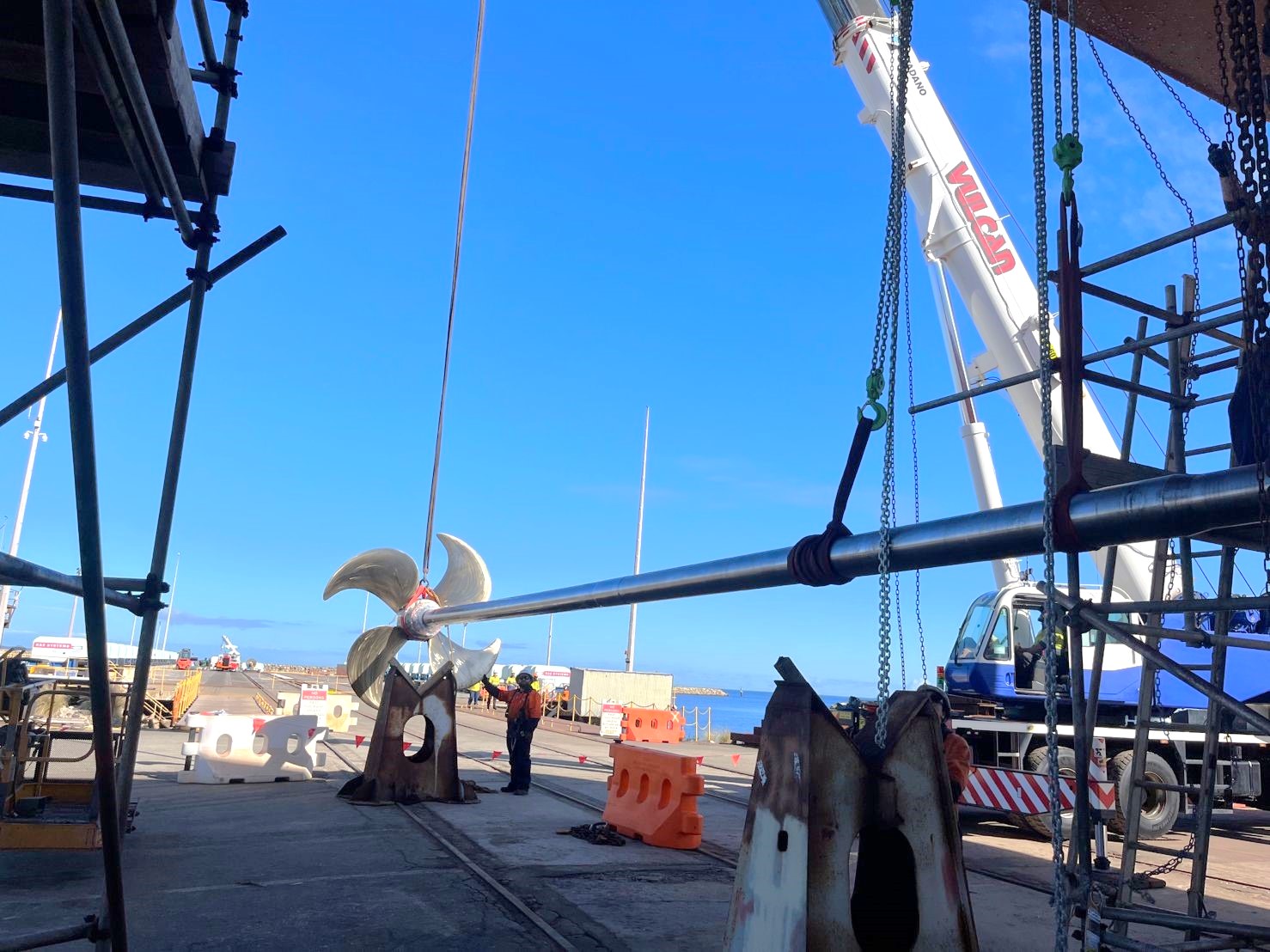 The Rescue Gear Ship, MV Stoker Fremantle Foundry & Engineering CO
