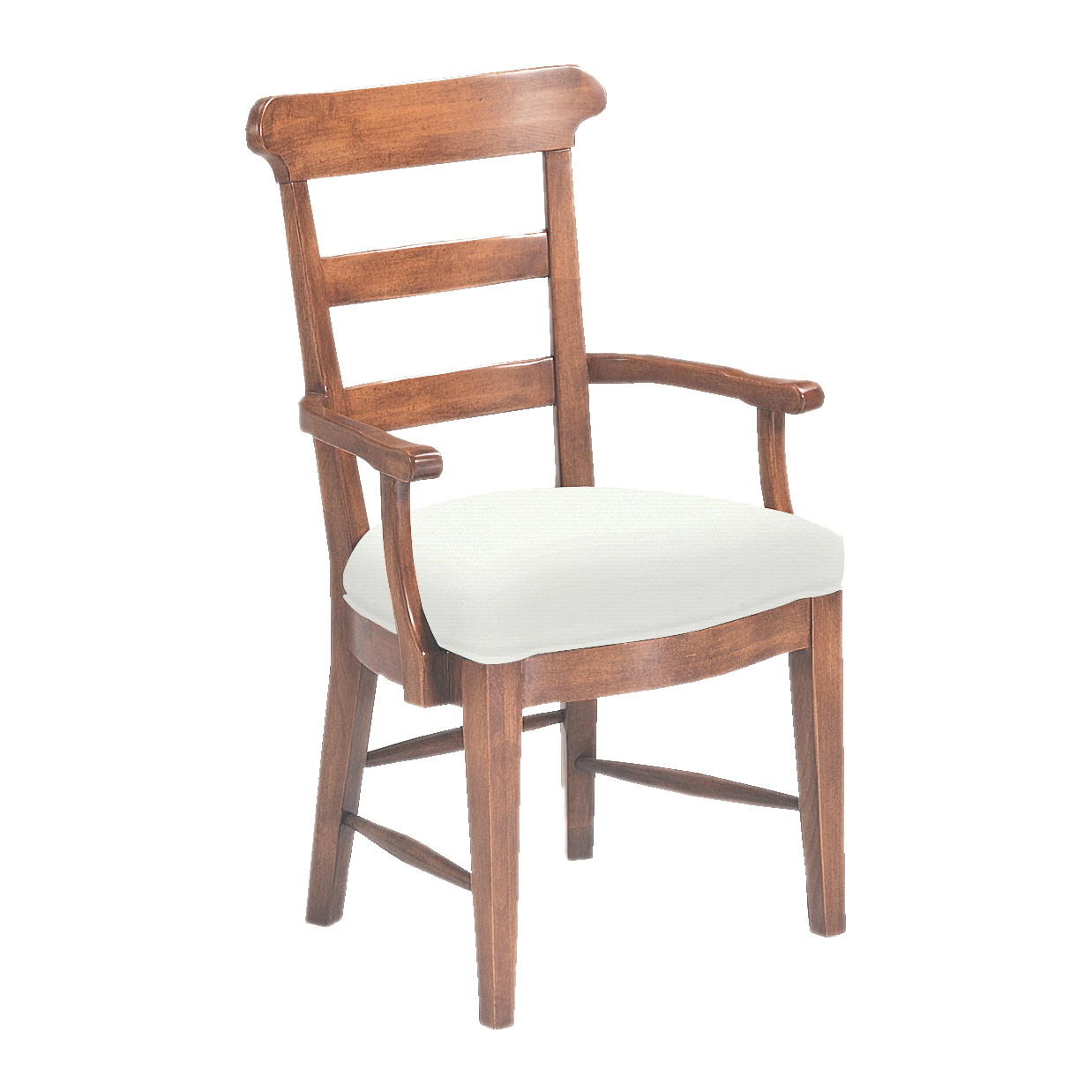 Harvest Upholstered Seat Arm Chair