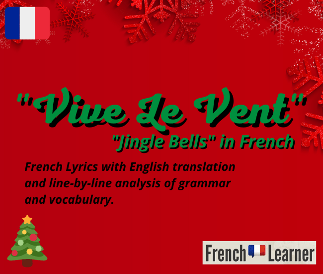 Vive le vent (Jingle Bells) French lyrics and translation
