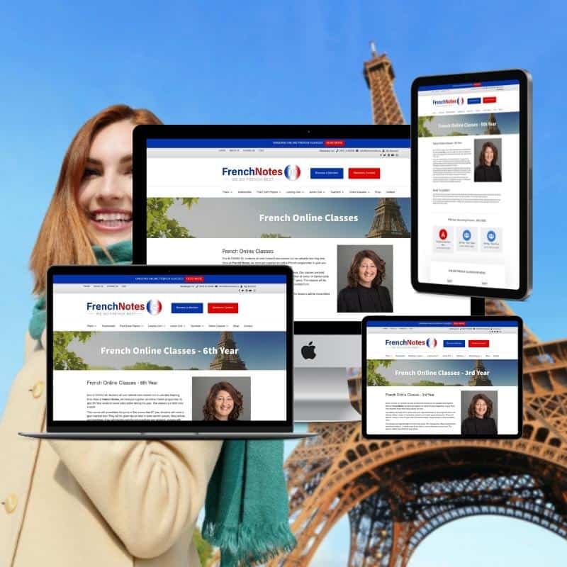 French Online Classes Leaving Cert & Junior Cert French