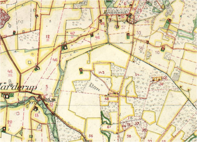 Sök Fastighetsbeteckning På Karta Hårderup 66 (Avregistrerad fastighetsbeteckning) Frenningeboken