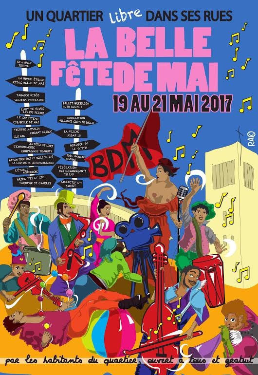 La Belle fête de mai Du 19/05/2017 au 21/05/2017 Marseille