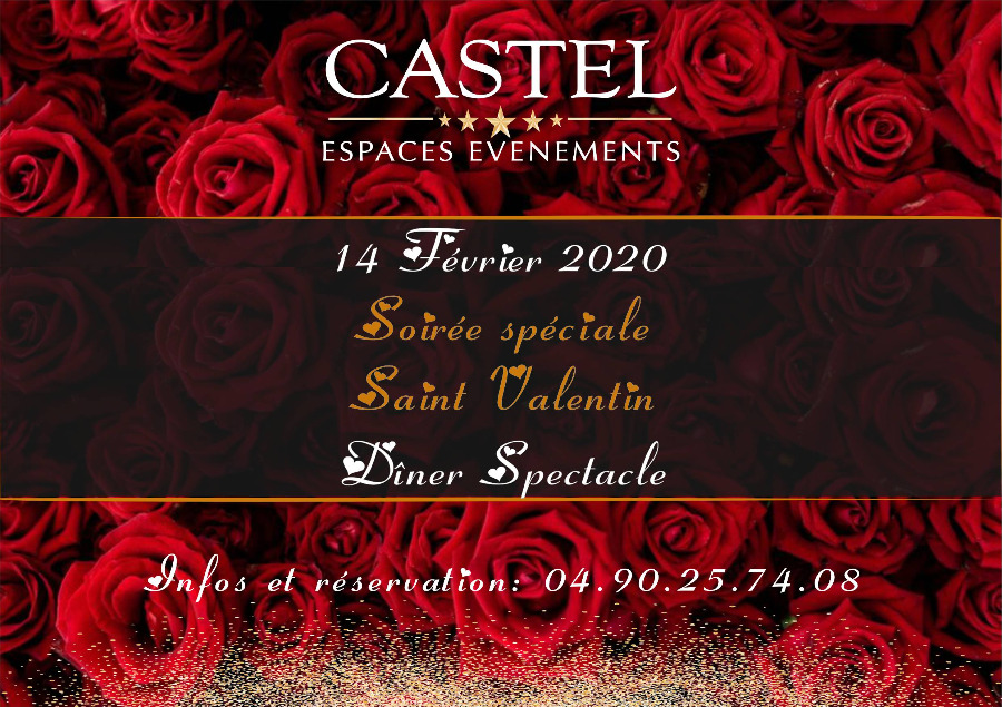 Saint Valentin 2020 au Castel Du 14/02/2020 au 15/02/2020