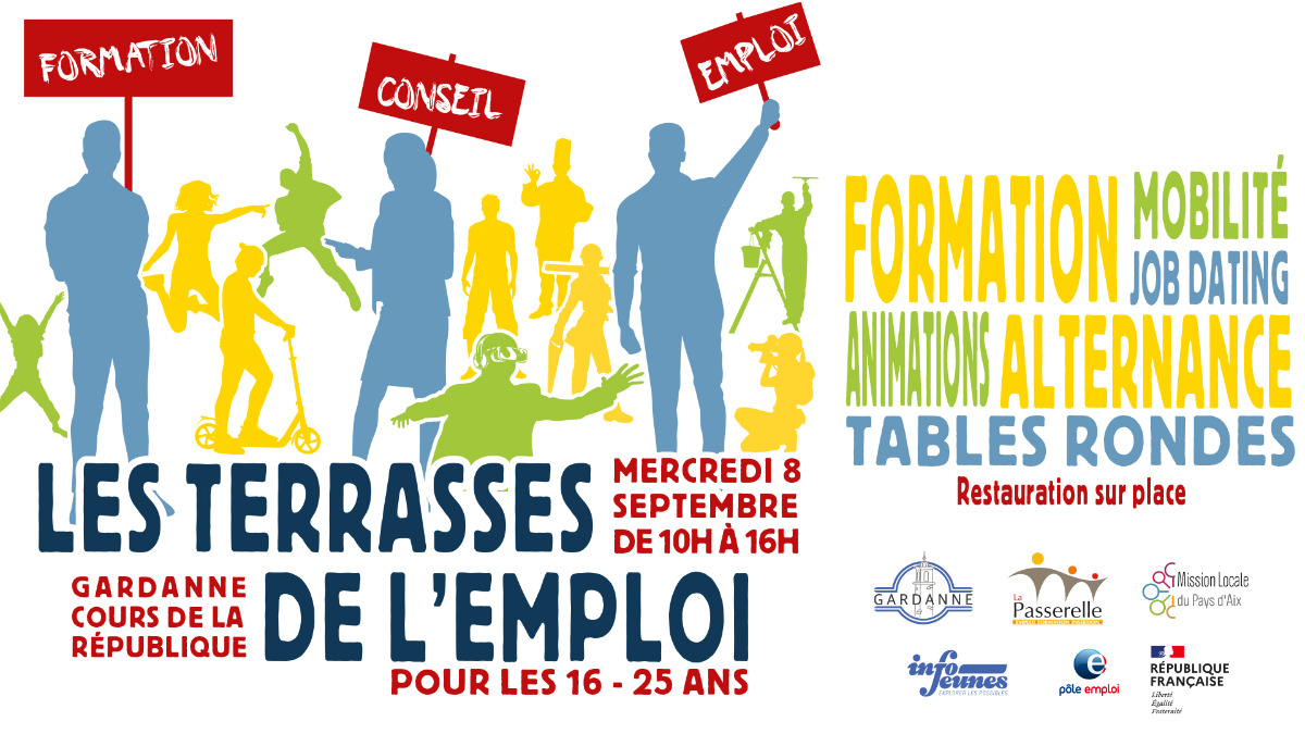 Les Terrasses de l'emploi 08/09/2021 Gardanne Frequencesud.fr